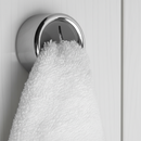 Handdoekhaakje - 2 stuks - 4,3 cm x 4,3 cm - Zilver - Geschikt voor keuken, toilet en badkamer