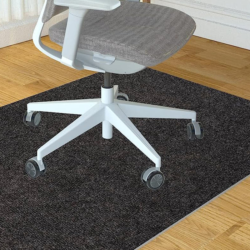 Bürostuhlmatte - 120 x 90 cm - Schwarz - Bürostuhlmatte - Bodenschutz Bürostuhl - Bürostuhlmatte
