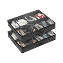 Bed Organizer – Geräumige Aufbewahrungstaschen – Grau – 3 Stück – Unterbetttasche