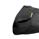 Motorradabdeckung - Wasserabweisend - 266,5x125x105 cm - Schwarz mit Reflexion - Motorradabdeckung wasserdicht außen - Motorradabdeckung wasserdicht