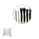 Laarzenrek - Grijs - 2 Stuks - Opbergen van 6 paar Laarzen of Schoenen - Laarzenrek voor Binnen en Buiten