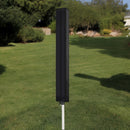 Trocknerabdeckung – Schwarz – 165 x 28 cm – Abdeckung für Trockner – Wäscheständer-Abdeckung