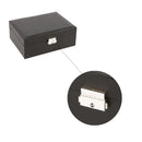 Juwelendoos XL - Zwart - 23 x 17 x 9 cm - Sieradendoos - Oorbellen Rekje - Oorbellen Organiser - Sieraden Organiser