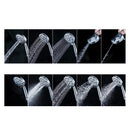 Douchekop - Zwart - Waterbesparende Douchekop - Handdouche met 10 Standen