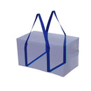 Opbergtassen XL - Blauw - 4 Stuks - 92 Liter - Verhuistassen - Big Shopper - Waterdicht - Opbergzak met Handvat