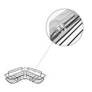 Duschregal ohne Bohren - Schwarz - Selbstklebend - Selbstklebendes Duschregal - Badezimmerregal 