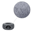 Donutmand voor Katten en Honden - Grijs - Diameter 61 cm - Kattenmand - Hondenmand