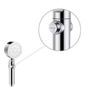 Duschkopf Wassersparend – Silber – Universal – 5 verschiedene Positionen – Wassersparender Duschkopf