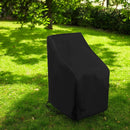 Tuinstoel Beschermhoes - 120 x 65 cm - Zwart - Waterbestendig - Bescherm je tuinstoelen met deze beschermhoes