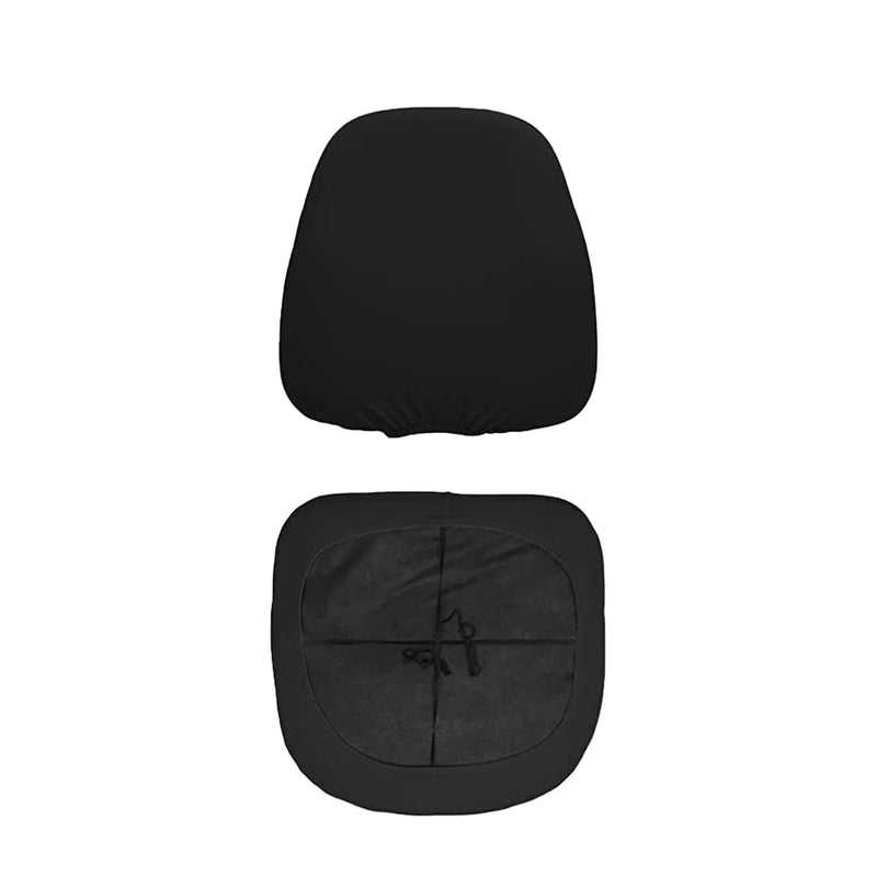 Stuhlhussen - 10 Stück - Schwarz - Schützen Sie Ihre Stühle stilvoll