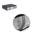 Bed Organizer – Geräumige Aufbewahrungstaschen – Grau – 3 Stück – Unterbetttasche