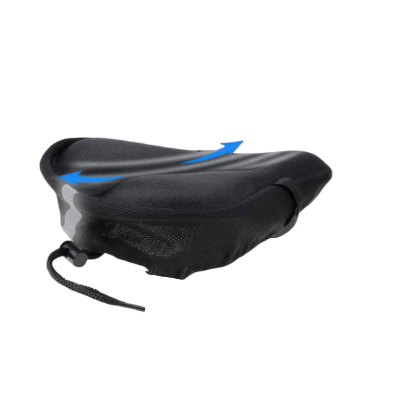 fahrradsattel abdeckung wasserdicht Sattelbezug Wasserdicht - Schwarz - Memory Foam - Wasserdicht