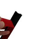 Waterkering - Siliconen - Zwart - 1 Meter - Zelfklevende Kitrand - Waterdrempel - Douche dorpel