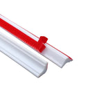 Wassersperre - Silikon - Weiß - 2 Meter - Selbstklebender Dichtstoffrand - Wasserschwelle - Duschschwelle