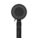 Duschkopf Wassersparend – Schwarz – Universal – 5 verschiedene Positionen – Wassersparender Duschkopf