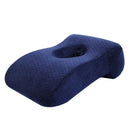 Gesichtskissen zur Massage – Blau – Massagekissen – Massagekissen für Kinder und Erwachsene – Kopfstützen-Massagetisch