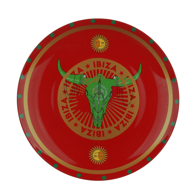 Jeemsie Speiseteller - Rot - 28 cm - Rund - Porzellan - Design von Tonny Baars