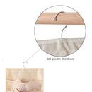 BH-Organizer – 12 Aufbewahrungsfächer – BH-Teiler für Schrank – Unterwäsche-Teiler zum Aufhängen – Beige