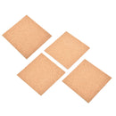 Pinnwand aus Kork quadratisch - selbstklebend - 4 Stück - 30 x 30 x 0,7 cm