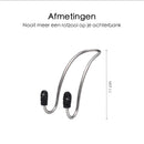 Autogarderobe - Autoaufbewahrungshaken - Taschenhaken - Diamantoptik - 2 Stück