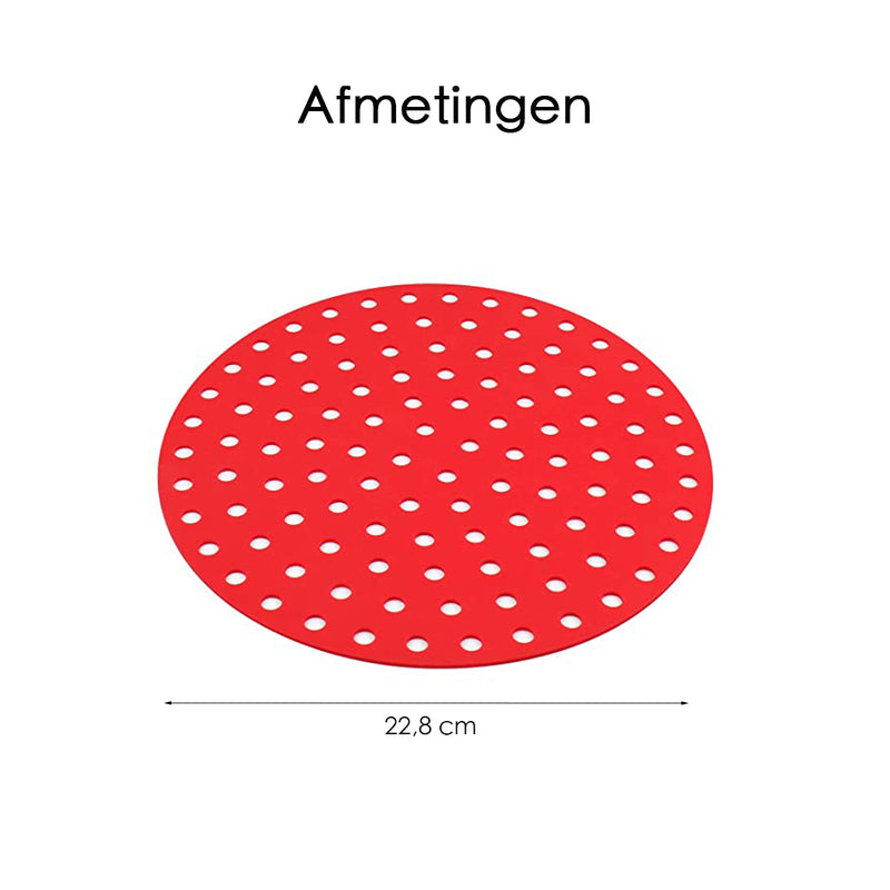 Heteluchtfriteuse Inlegvel - 2 Stuks - Universeel - Vaatwasserbestendig