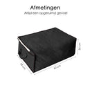 Aufbewahrungstasche für Kleidung und Bettdecke - Schwarz