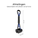 Hundekotschaufel - Handlich zu bedienen - Schwarz/Blau