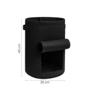 Growbags - 4 Stück - Aufhängesystem - Growbags für Gemüse und Kräuter