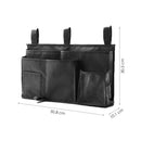 Nachttisch schwarz – Nachttisch Aufbewahrungstasche – Nachttisch – Bett Organizer – 50,8 x 10,1 x 30,5 cm