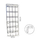 Schoenenkast Hangend - Schoenenzak 24 vakken - Opbergen van Schoenen aan Deur - Wit