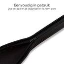 Kabelgoot - Kabel Organiser Set - 6 Stuks - Zwart