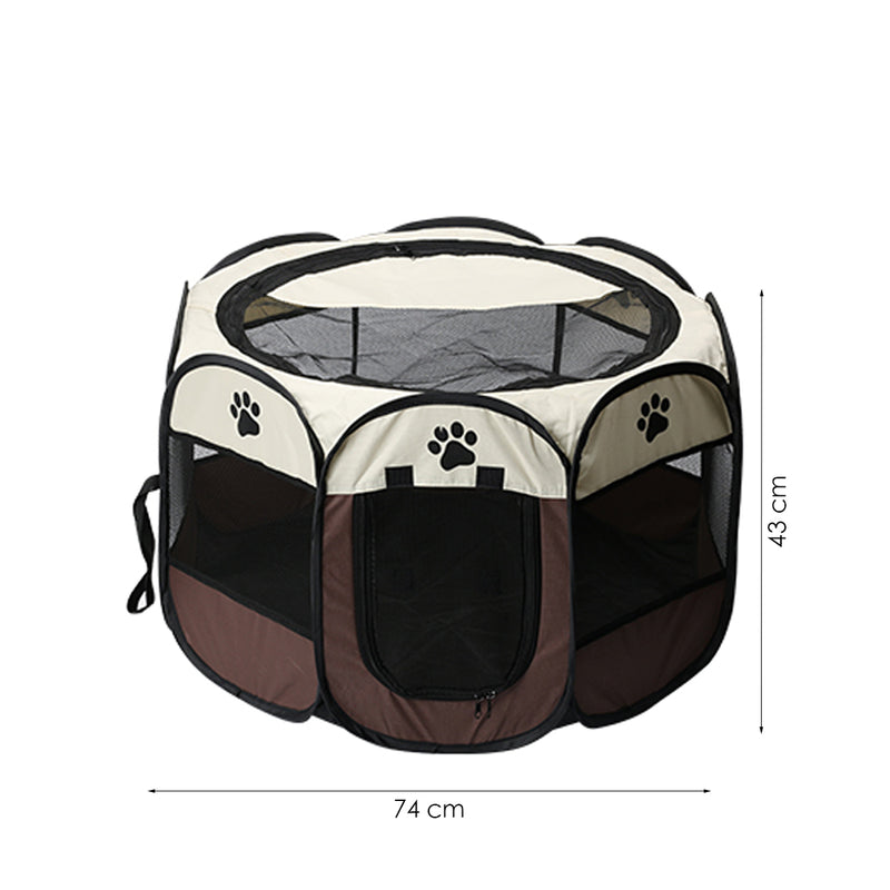 Hundebox - Faltbar - 74 cm - Geeignet für mittelgroße Hunde