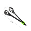 Eierschaufel - Schneebesen - Schlagbesen - Für gekochte Eier - Schwarz/Grün - 28 x 7 cm