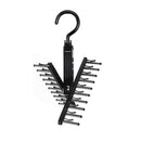 Krawatten-Organizer – für 20 Krawatten – drehbar – schwarz