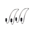 Autogarderobe - Autoaufbewahrungshaken - Taschenhaken - Diamantoptik - 2 Stück