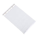 Schrankregal - Verstellbar - Belastbar bis 25 kg - 53/90x30 cm - Weiß