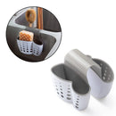 Waschbecken-Organizer – 2 Fächer – wasserabweisend – Silikon