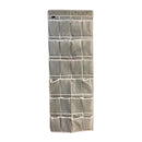 Schoenenkast Hangend - Schoenenzak 24 vakken - Opbergen van Schoenen aan Deur - Grijs