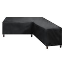 Schutzhülle für Gartengarnitur - Loungegarnitur - 215x87x80cm - Schwarz - Der ideale Schutz für Ihre Gartenmöbel