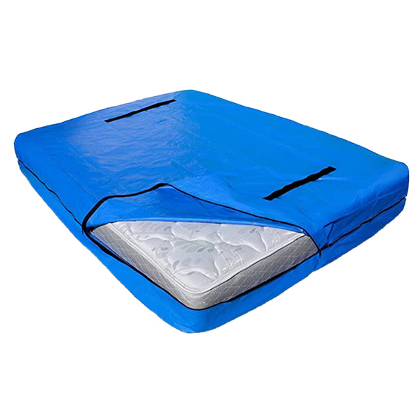 Matras opberghoes - 145 cm x 208 cm - Blauw - De ideale bescherming van je matras tijdens opslag en vervoer