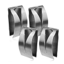 Handtuchhaken - Edelstahl - 4 Stück - Selbstklebende Handtuchhaken - Keine Schrauben erforderlich