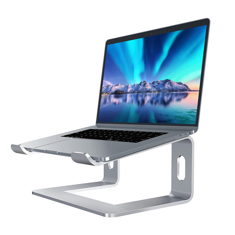 Laptopstandaard - Zilver - Voor 10 tot 17 inch laptops