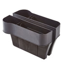 Auto Organizer Luxe – 2 Stück – Schwarz – Links und rechts – Universal – Getränkehalter – Telefonhalter