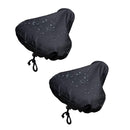 Sattelüberzug - 2 Stück - Schwarz - Universal - Schutz Ihres Sattels vor Wind und Wetter