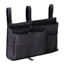 Nachttisch schwarz – Nachttisch Aufbewahrungstasche – Nachttisch – Bett Organizer – 50,8 x 10,1 x 30,5 cm