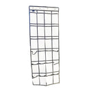 Schoenenkast Hangend - Schoenenzak 24 vakken - Opbergen van Schoenen aan Deur - Wit