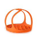 Pfannenhalter – Durchmesser 20 cm – Leicht – Silikon – Orange