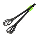 Eierschaufel - Schneebesen - Schlagbesen - Für gekochte Eier - Schwarz/Grün - 28 x 7 cm