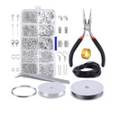 Schmuckherstellung Starter-Set - Silber - DIY Schmuck - 850-tlg