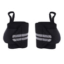 Fitness / Crossfit Wristband - Wrist Bandage Wrist Support Wraps - Wrist Bandage Band - Set Of 2 Pieces - Black/Grey